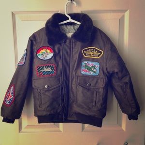 Kids bomber jacket size 6/8